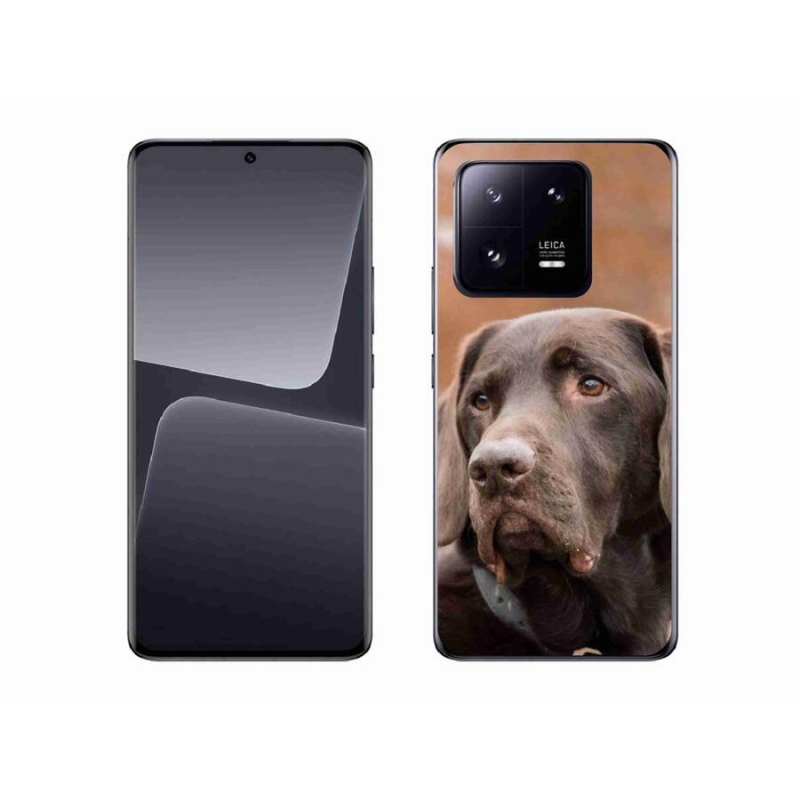 Gél tok mmCase a Xiaomi 13 Pro készülékhez - barna labrador