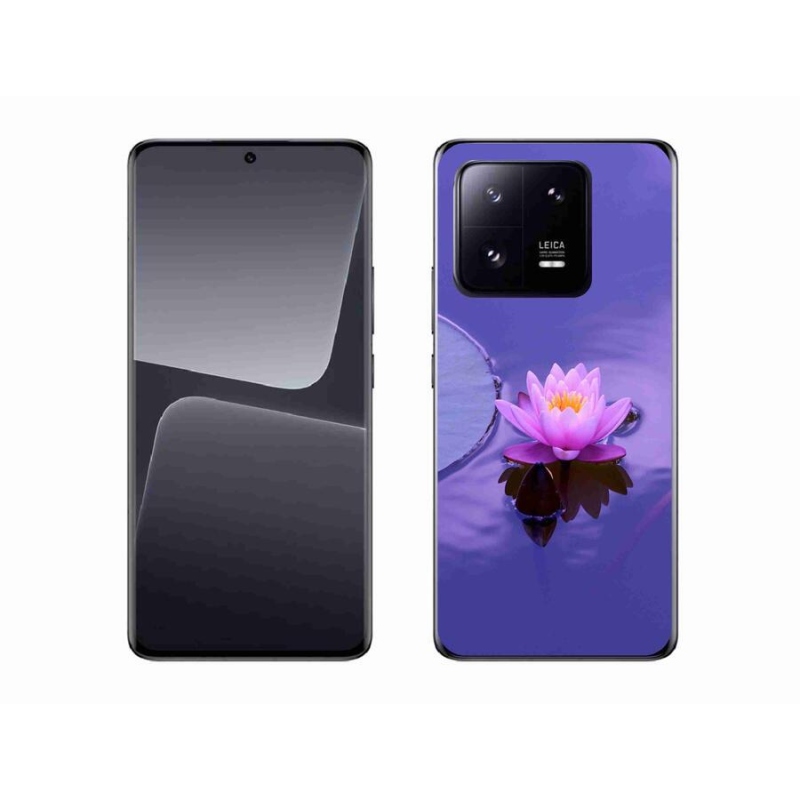 Gél tok mmCase a Xiaomi 13 Pro-hoz - virág a felületen