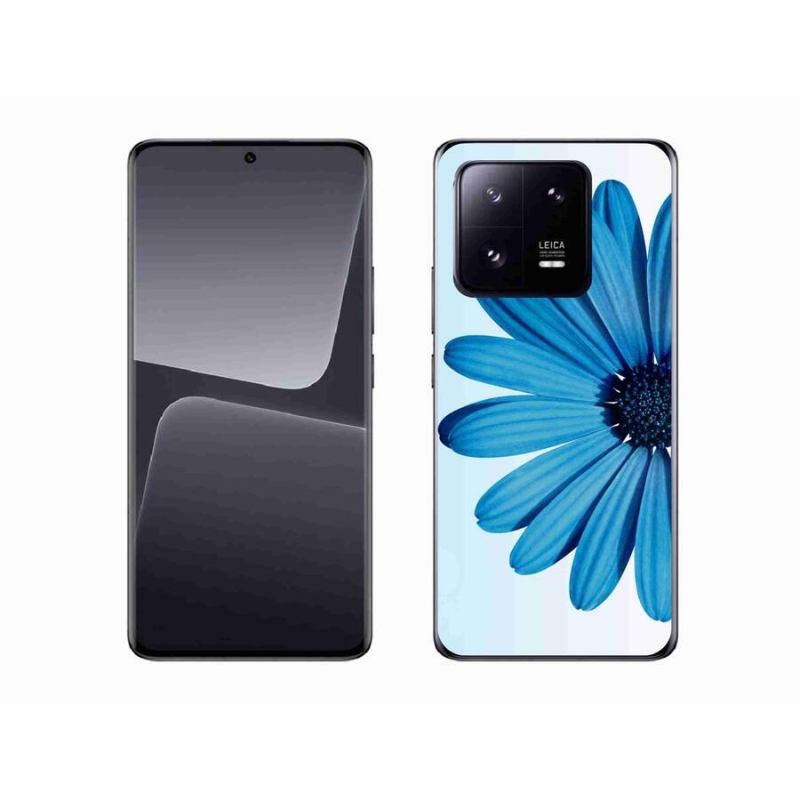 Gél tok mmCase a Xiaomi 13 Pro készülékhez - kék margaréta