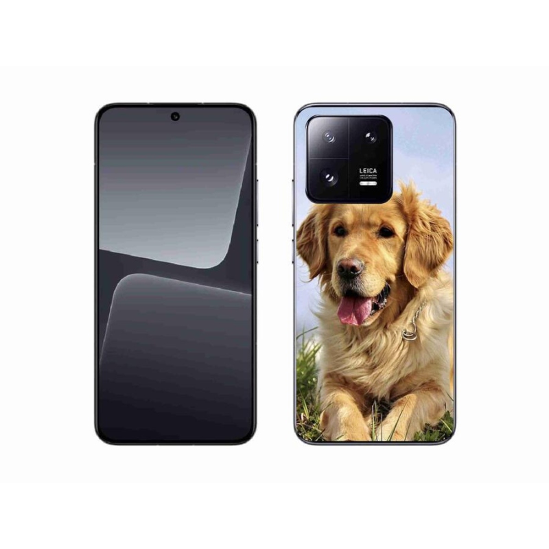 Gél tok mmCase a Xiaomi 13-hoz - arany retriever