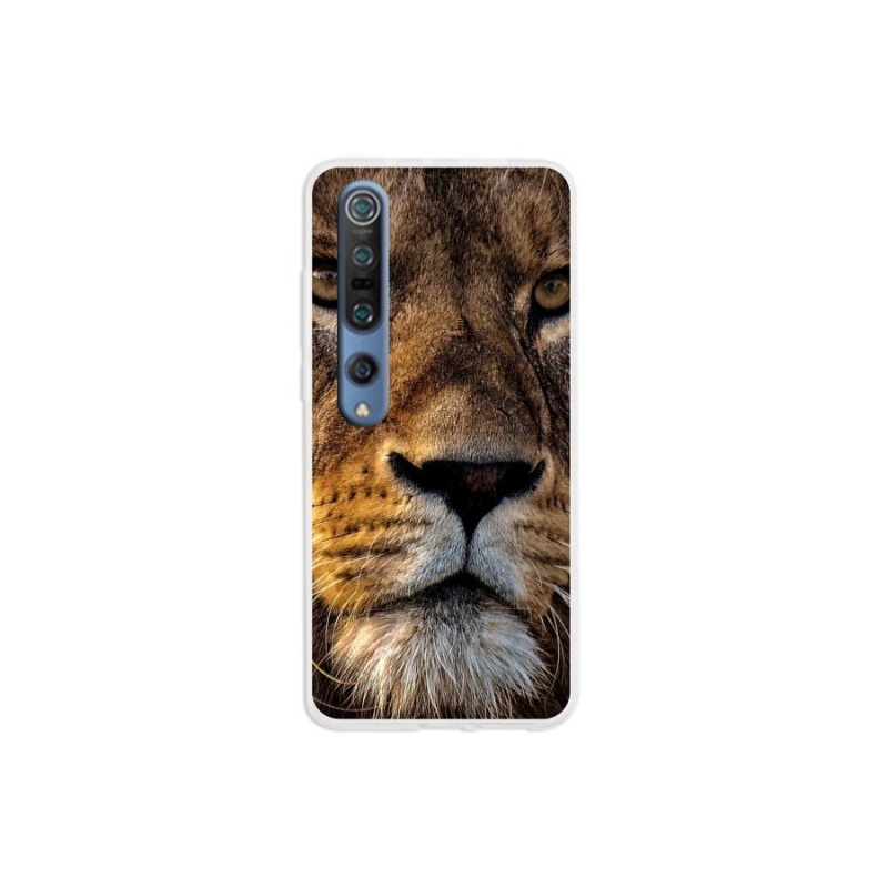 Gél tok mmCase a Xiaomi Mi 10 készülékhez - oroszlán