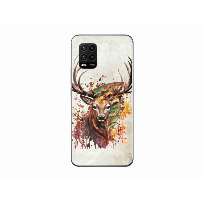 Gél tok mmCase a Xiaomi Mi 10 Lite-hoz - szarvas 1