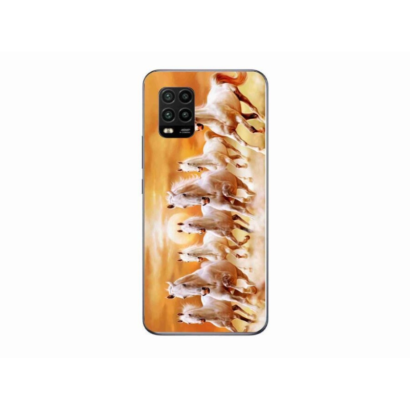 Gél tok mmCase a Xiaomi Mi 10 Lite készülékhez - lovak 2