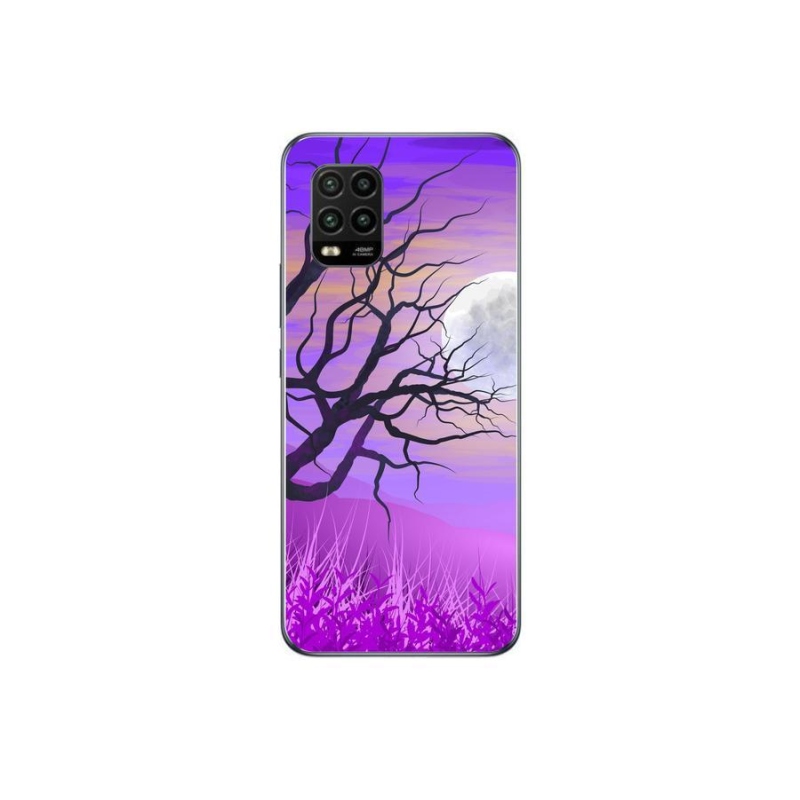 Gél tok mmCase a Xiaomi Mi 10 Lite készülékhez - rajzfilmes kidőlt fa