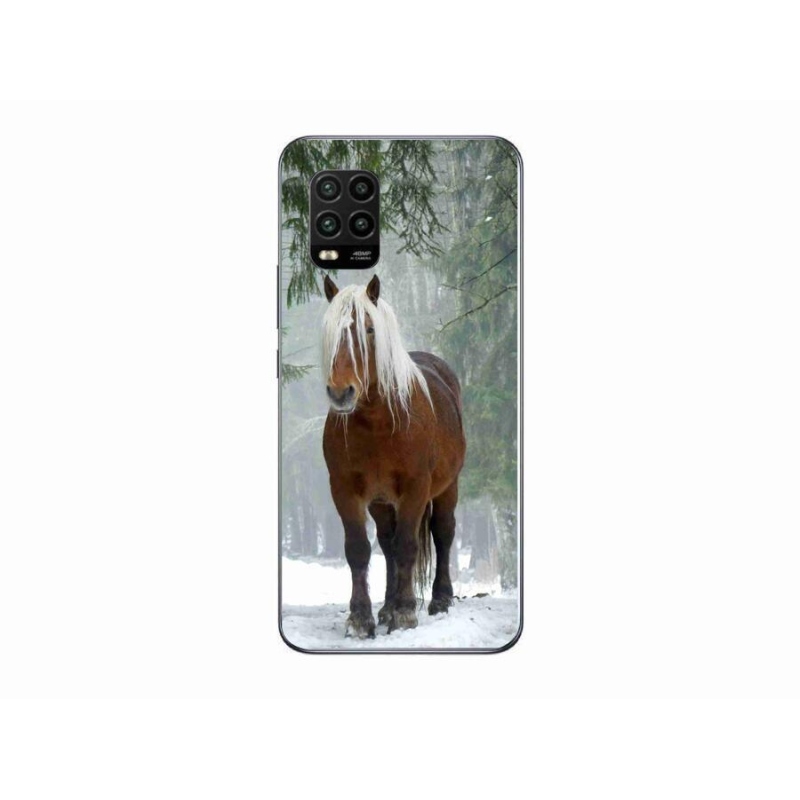 Gél tok mmCase a Xiaomi Mi 10 Lite számára - ló az erdőben