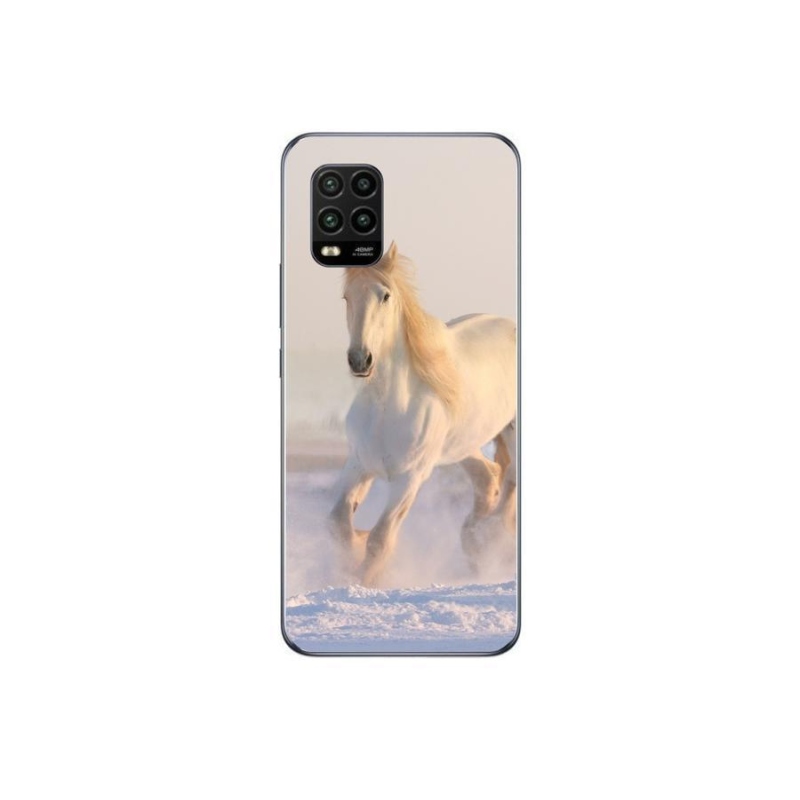 Gél tok mmCase a Xiaomi Mi 10 Lite készülékhez - ló a hóban