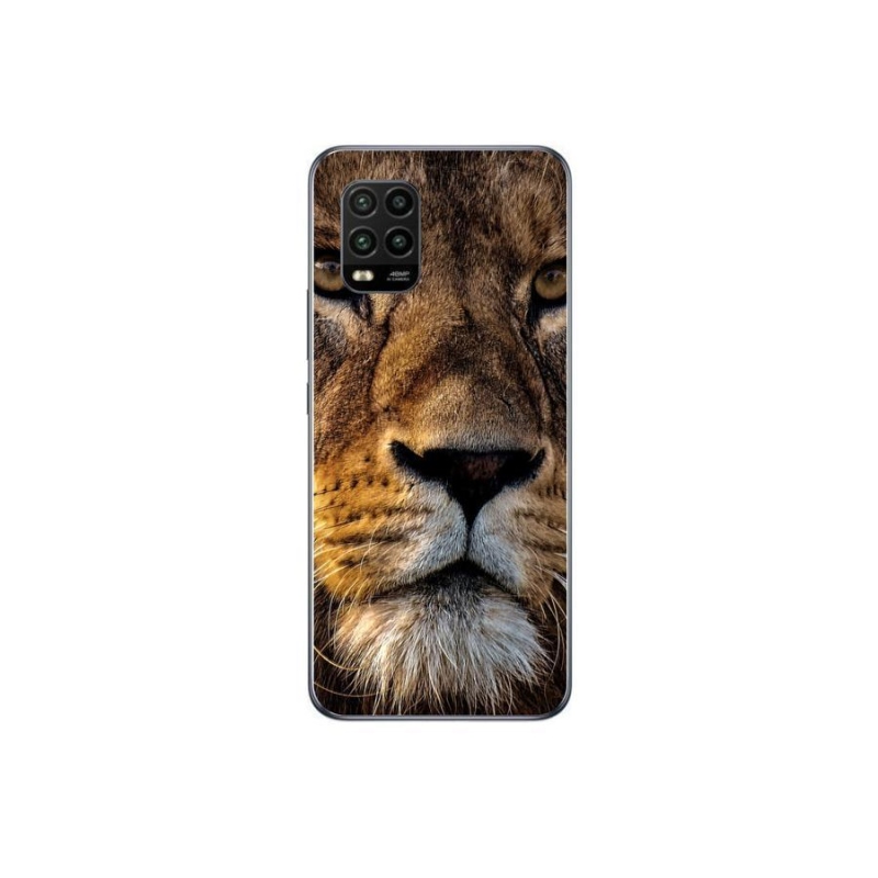 Gél tok mmCase a Xiaomi Mi 10 Lite készülékhez - oroszlán