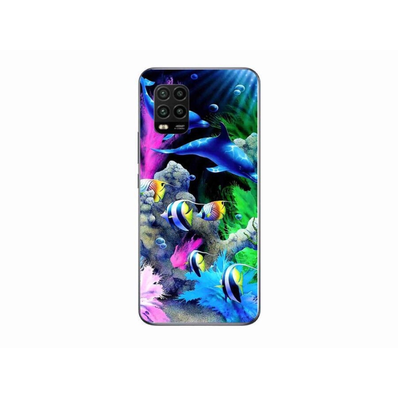 Gél tok mmCase a Xiaomi Mi 10 Lite készülékhez - Tengeri világ