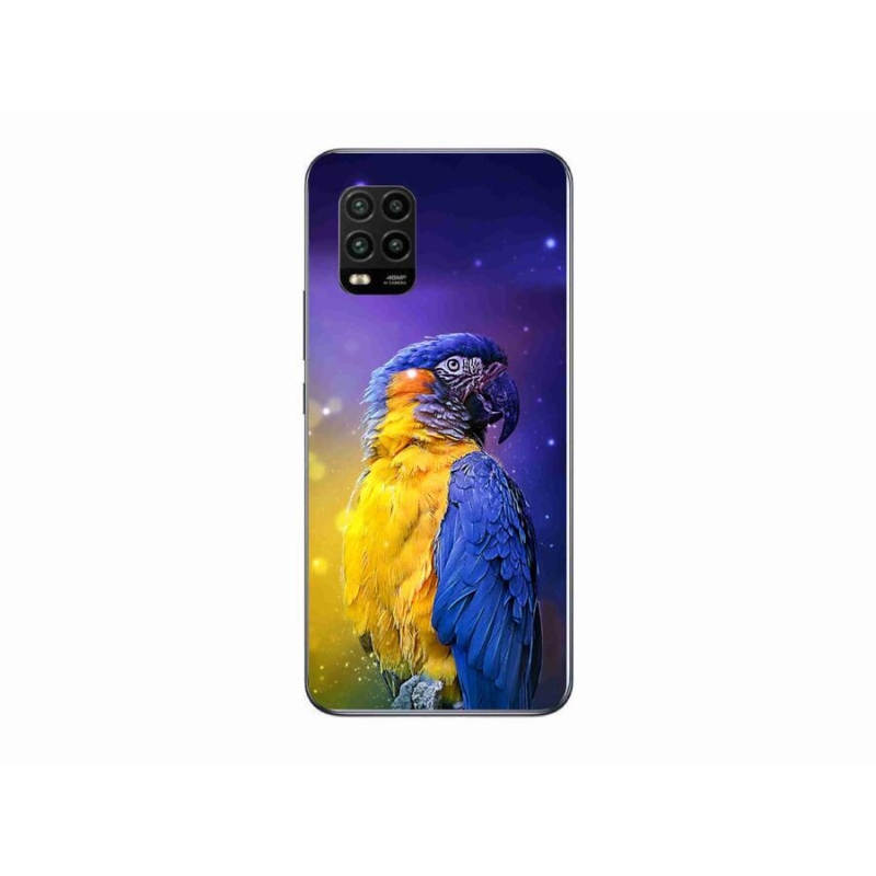 Gél tok mmCase a Xiaomi Mi 10 Lite készülékhez - papagáj ara 1