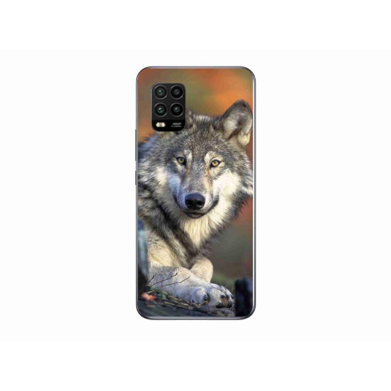 Gél tok mmCase a Xiaomi Mi 10 Lite készülékhez - farkas
