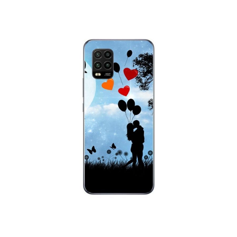 Gél tok mmCase a Xiaomi Mi 10 Lite készülékhez - szerelmespár