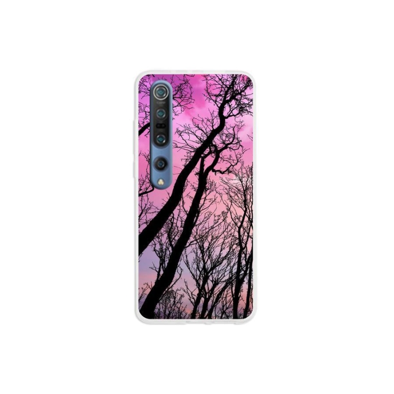 Gél tok mmCase a Xiaomi Mi 10 számára - kidőlt fák