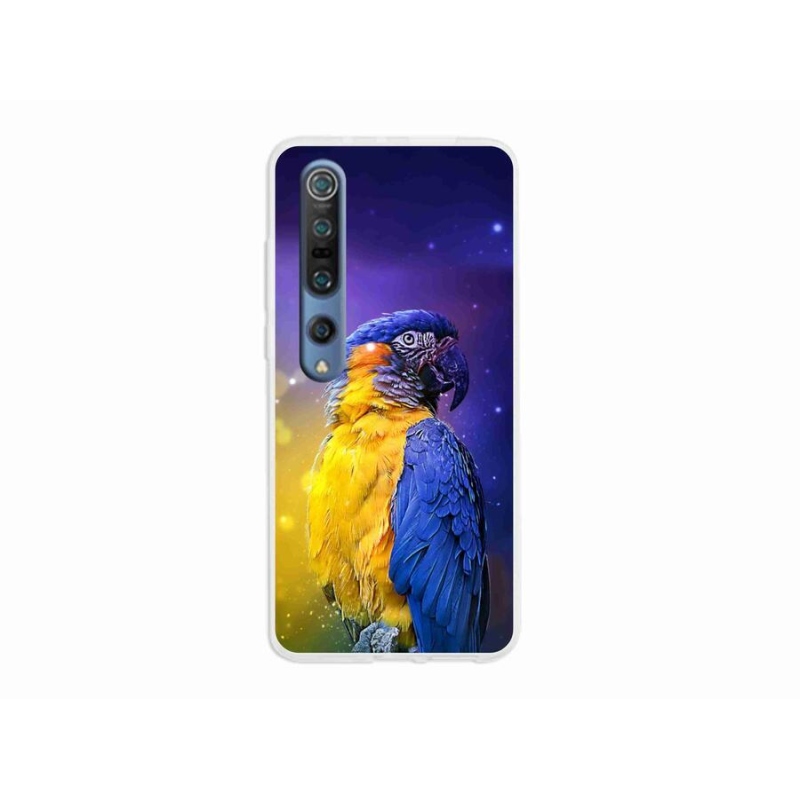 Gél tok mmCase a Xiaomi Mi 10 készülékhez - papagáj ara 1