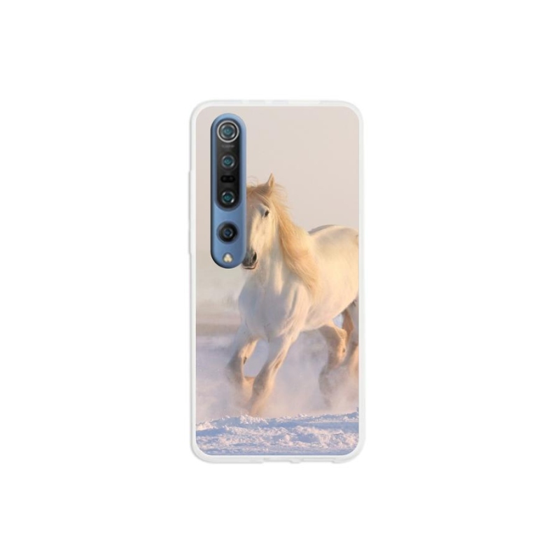 Gél tok mmCase a Xiaomi Mi 10 Pro számára - ló a hóban