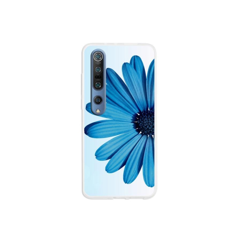 Gél tok mmCase a Xiaomi Mi 10 Pro készülékhez - kék százszorszép
