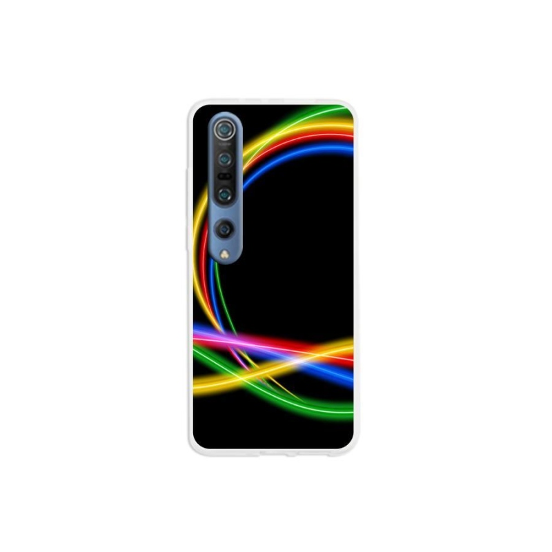 Gél tok mmCase a Xiaomi Mi 10 Pro számára - neon körök