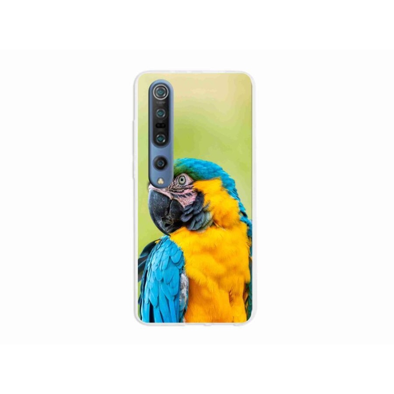 Gél tok mmCase a Xiaomi Mi 10 Pro készülékhez - papagáj ara 2