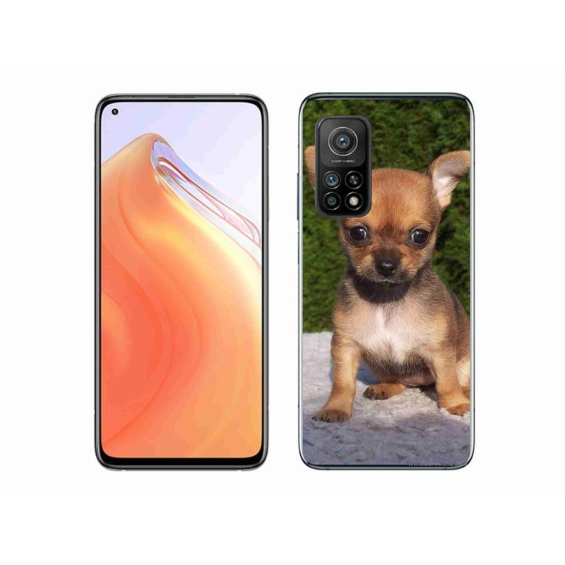 Gél tok mmCase a Xiaomi Mi 10T 5G számára - chihuahua 3