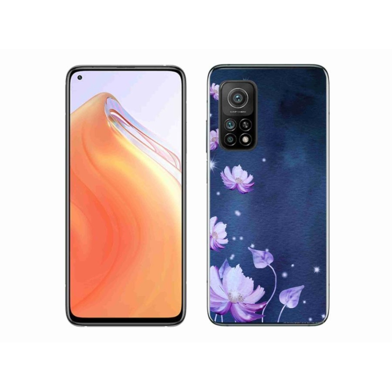 Gél tok mmCase a Xiaomi Mi 10T 5G-hez - virághullás