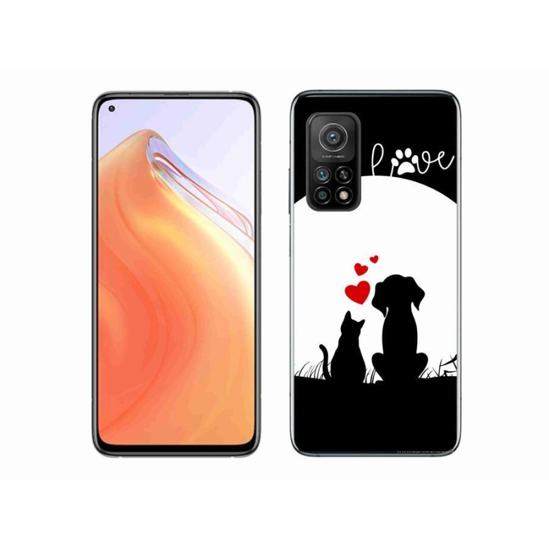 Gél tok mmCase a Xiaomi Mi 10T 5G-hez - állati szeretet