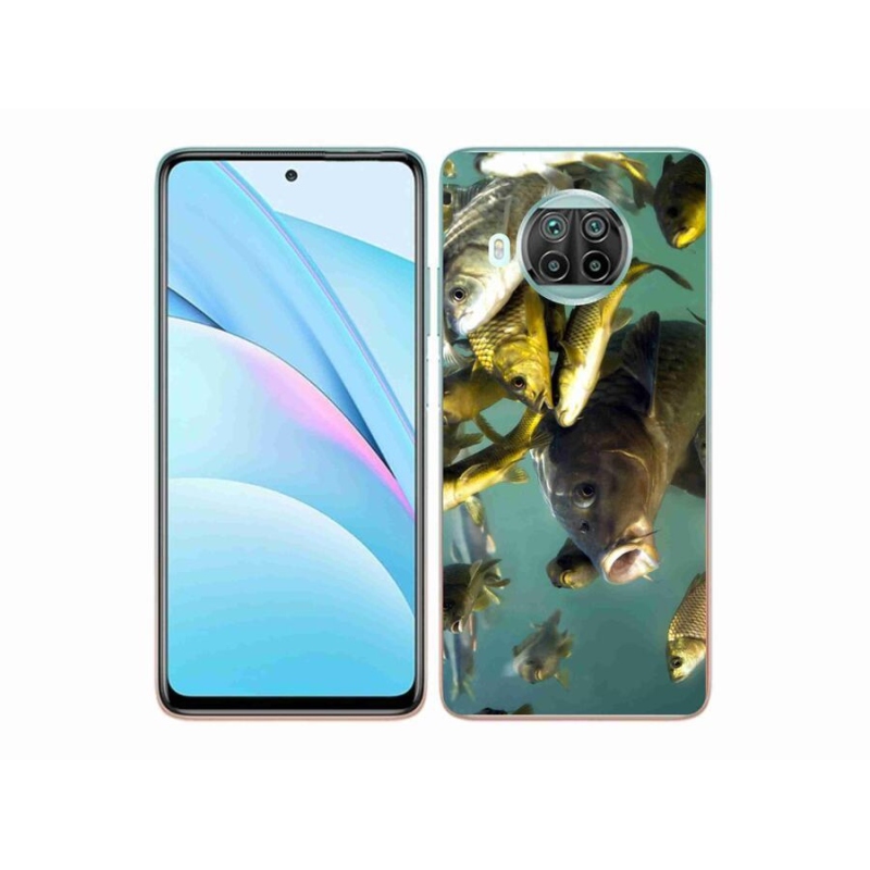Gél tok mmCase a Xiaomi Mi 10T Lite 5G számára - halak iskolája