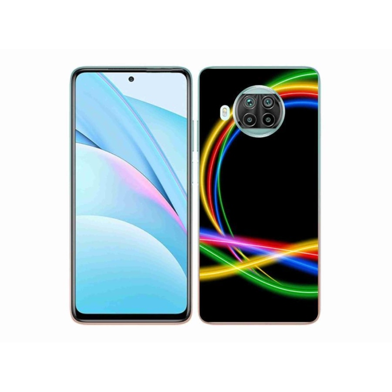 Gél tok mmCase a Xiaomi Mi 10T Lite 5G számára - neon körök