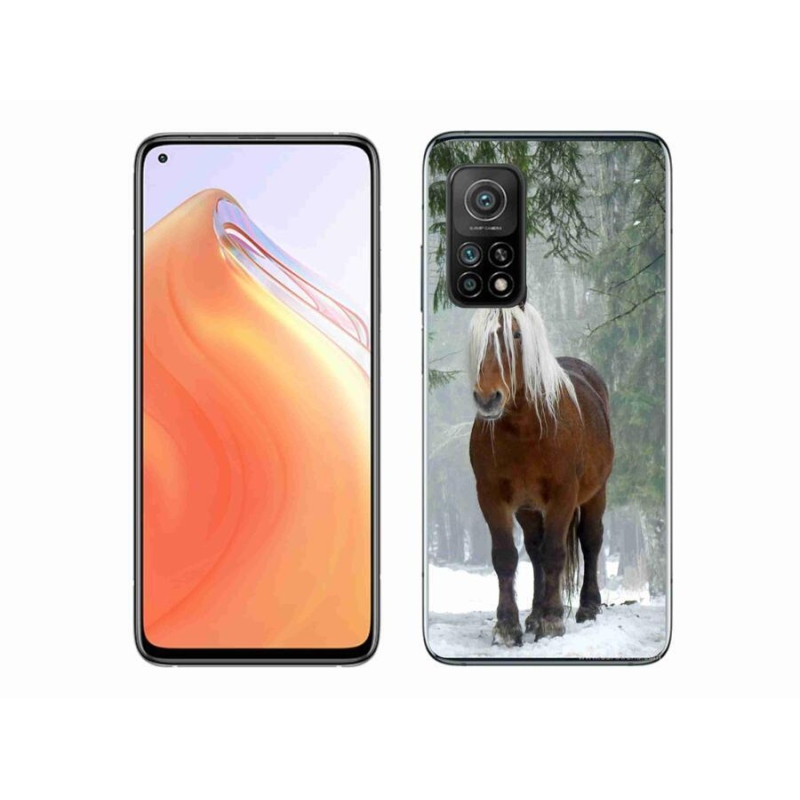 Gél tok mmCase a Xiaomi Mi 10T Pro 5G számára - ló az erdőben