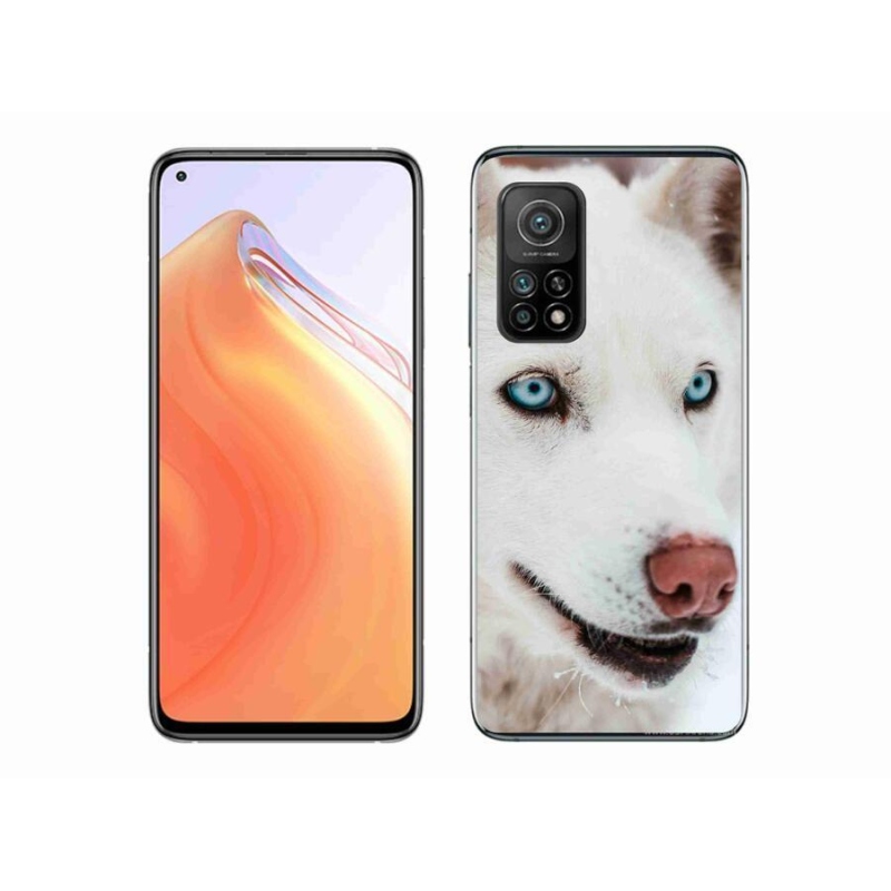 Gél tok mmCase a Xiaomi Mi 10T Pro 5G számára - kutyaszemmel nézve