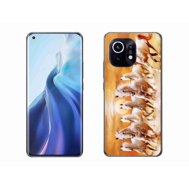 Gél tok mmCase a Xiaomi Mi 11-hez - lovak 2