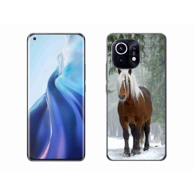 Gél tok mmCase a Xiaomi Mi 11-hez - ló az erdőben