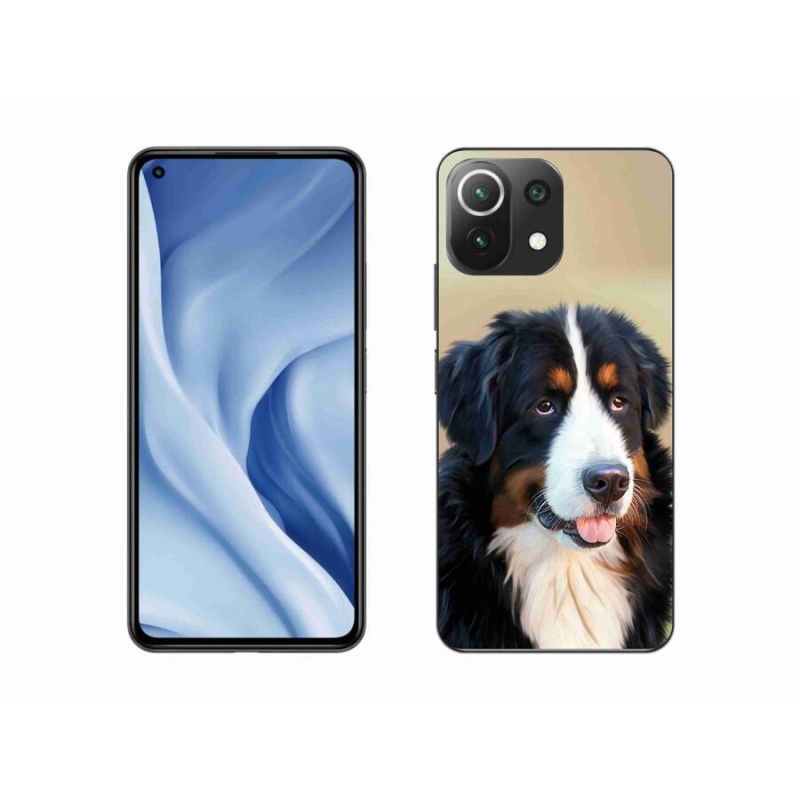 Gél tok mmCase a Xiaomi Mi 11 Lite 4G/5G készülékhez - Berni hegyi kutya