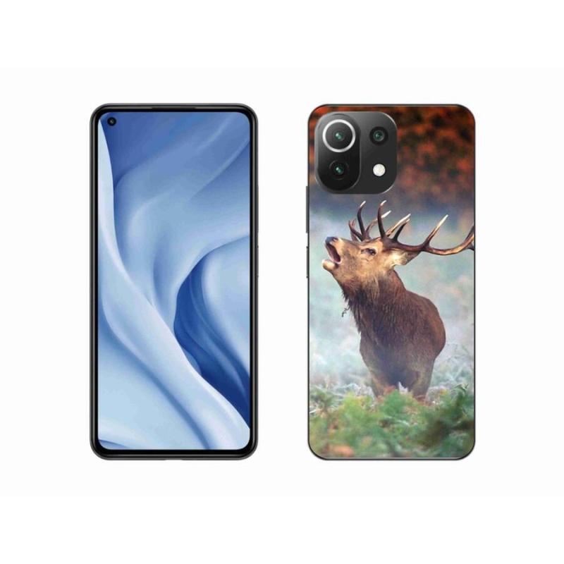 Gél tok mmCase a Xiaomi Mi 11 Lite 4G/5G-hez - szarvas 2
