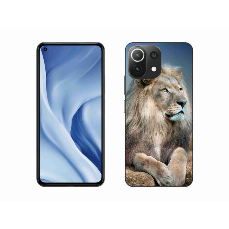 Gél tok mmCase a Xiaomi Mi 11 Lite 4G/5G-hez - Lion 1