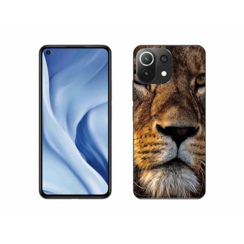 Gél tok mmCase a Xiaomi Mi 11 Lite 4G/5G-hez - oroszlán