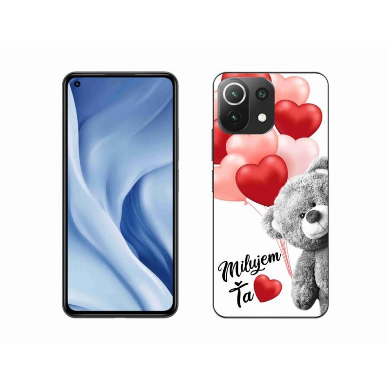 Gél tok mmCase a Xiaomi Mi 11 Lite 4G/5G-hez - I love you