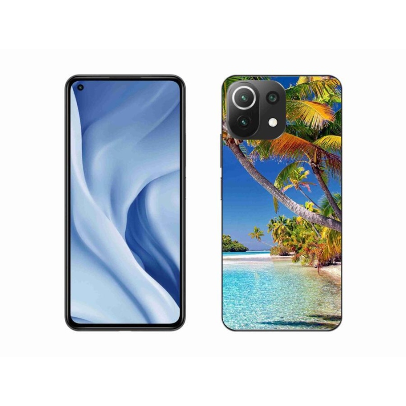 Gél tok mmCase a Xiaomi Mi 11 Lite 4G/5G-hez - tengerparton