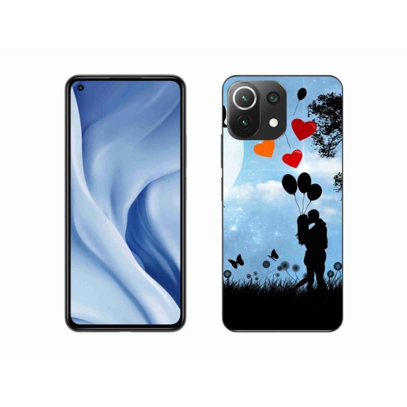 Gél tok mmCase a Xiaomi Mi 11 Lite 4G/5G-hez - szerelmes pár