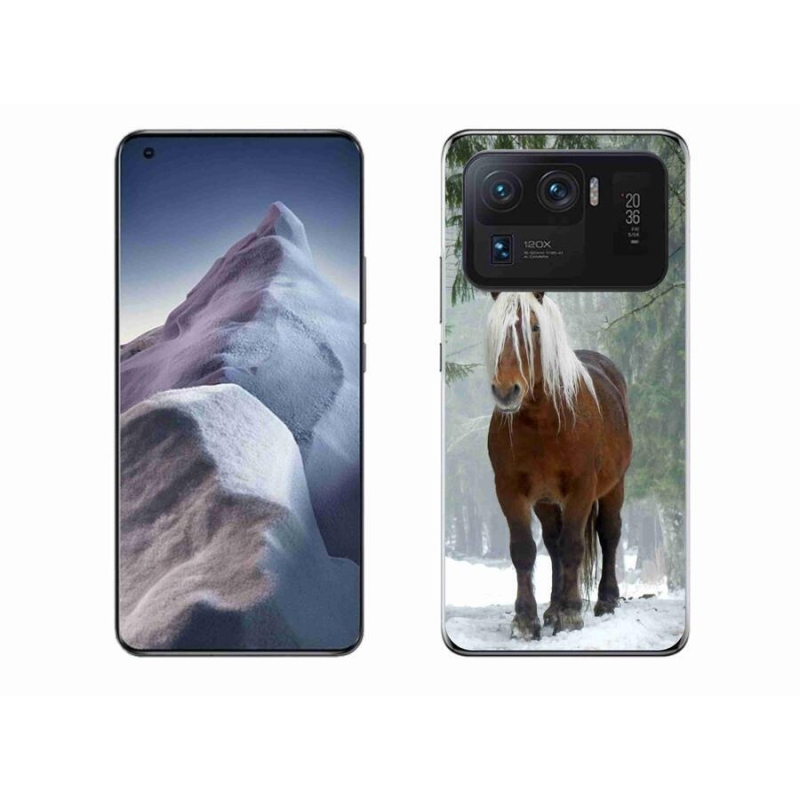 Gél tok mmCase a Xiaomi Mi 11 Ultra számára - ló az erdőben