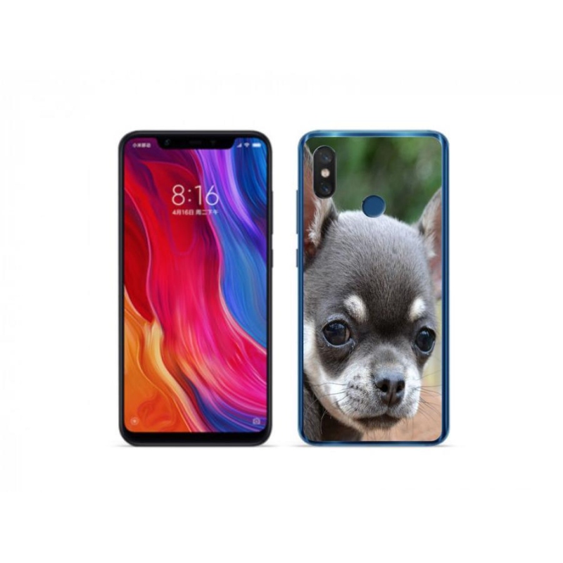 Gél tok mmCase a Xiaomi Mi 8-hoz - chihuahua