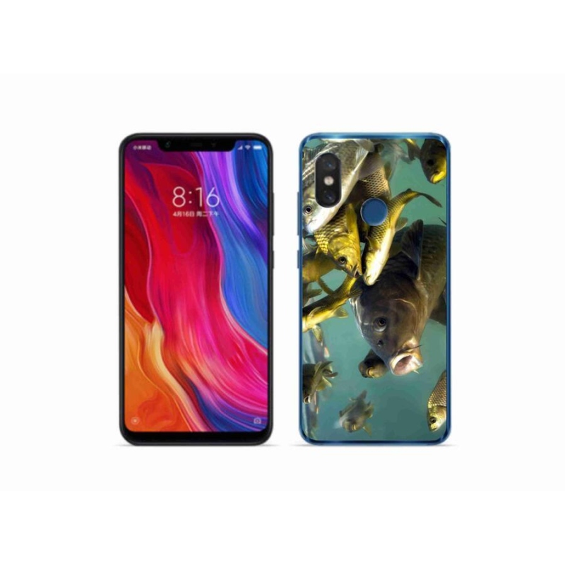 Gél tok mmCase a Xiaomi Mi 8-hoz - halak hada
