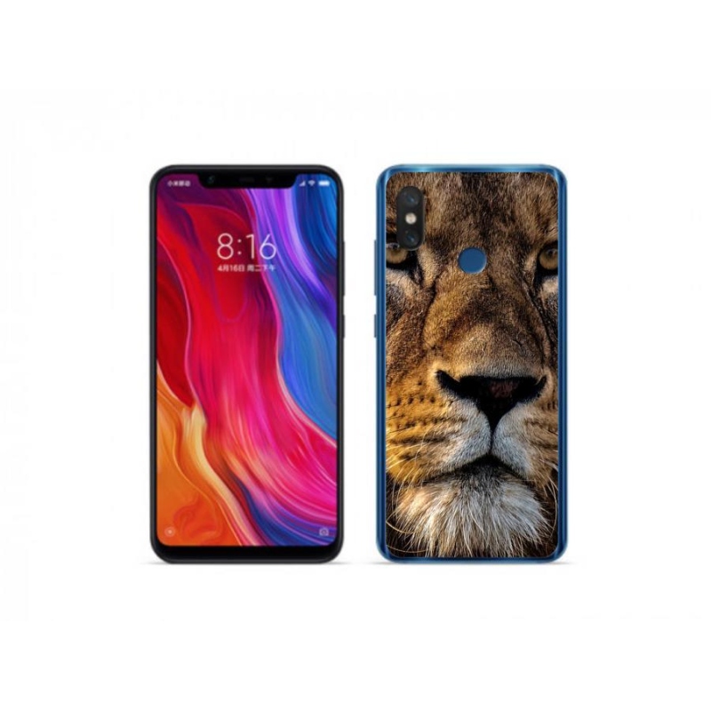 Gél tok mmCase a Xiaomi Mi 8-hoz - oroszlán