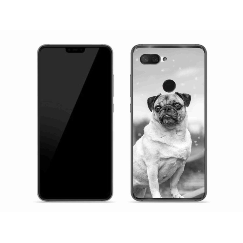 Gél tok mmCase a Xiaomi Mi 8 Lite készülékhez - mopsz