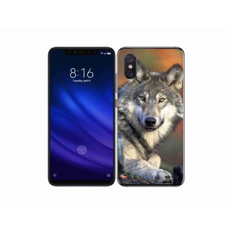 Gél tok mmCase a Xiaomi Mi 8 Pro készülékhez - farkas