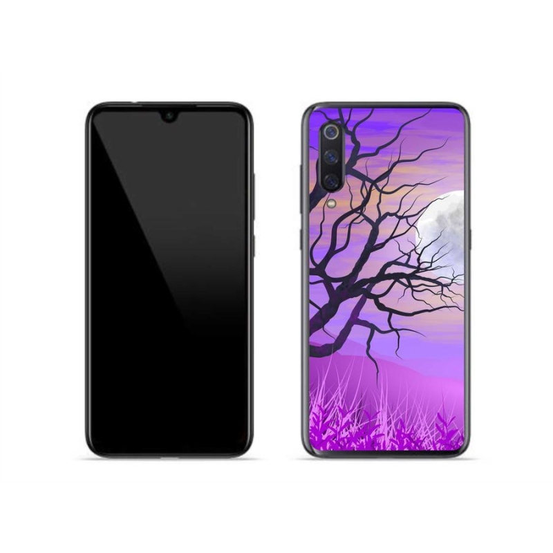 Gél tok mmCase a Xiaomi Mi 9-hez - rajzfilmes kidőlt fa