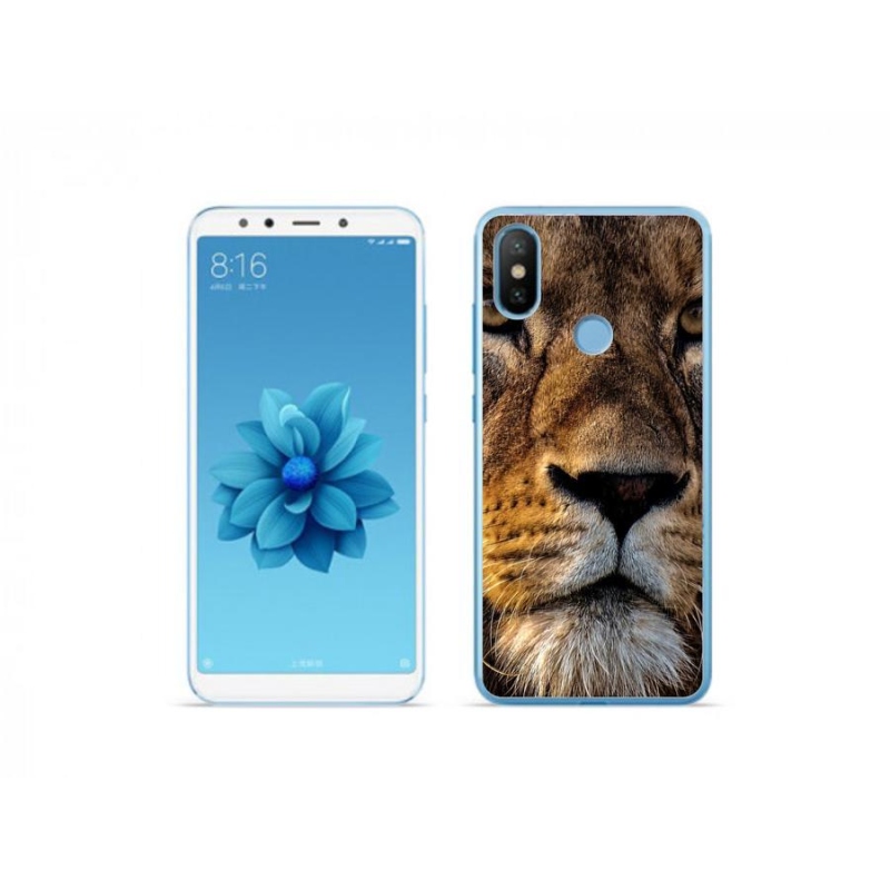 Gél tok mmCase a Xiaomi Mi A2-hez - oroszlán