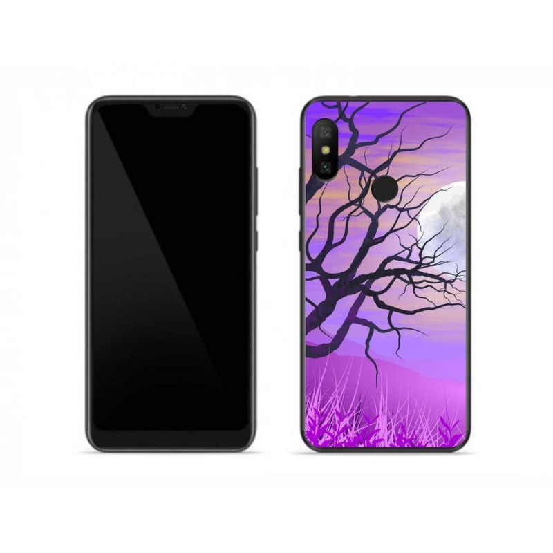 Gél tok mmCase a Xiaomi Mi A2 Lite készülékhez - rajzfilmes kidőlt fa