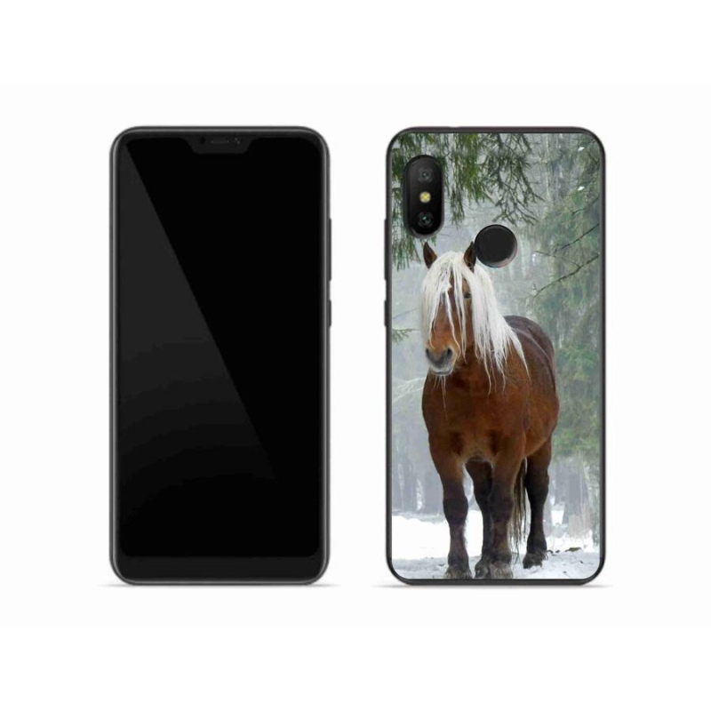 Gél tok mmCase a Xiaomi Mi A2 Lite-hoz - ló az erdőben