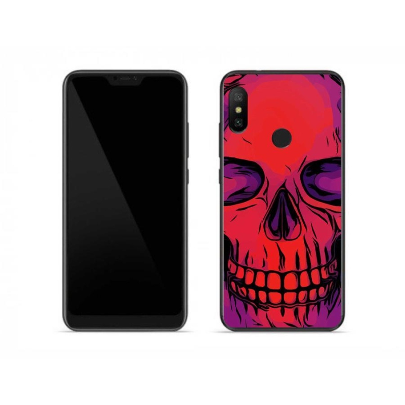 Gél tok mmCase a Xiaomi Mi A2 Lite készülékhez - koponya