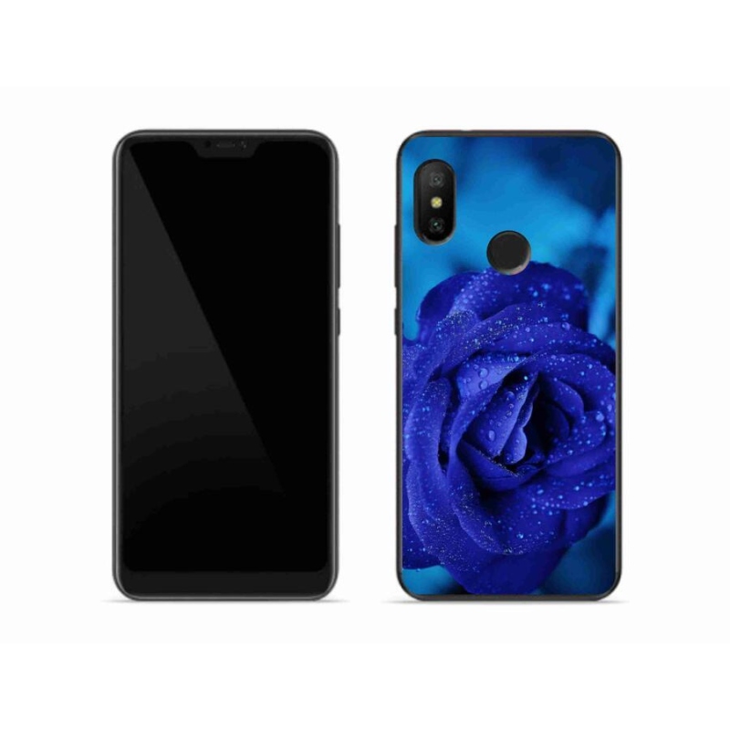 Gél tok mmCase a Xiaomi Mi A2 Lite készülékhez - kék rózsa