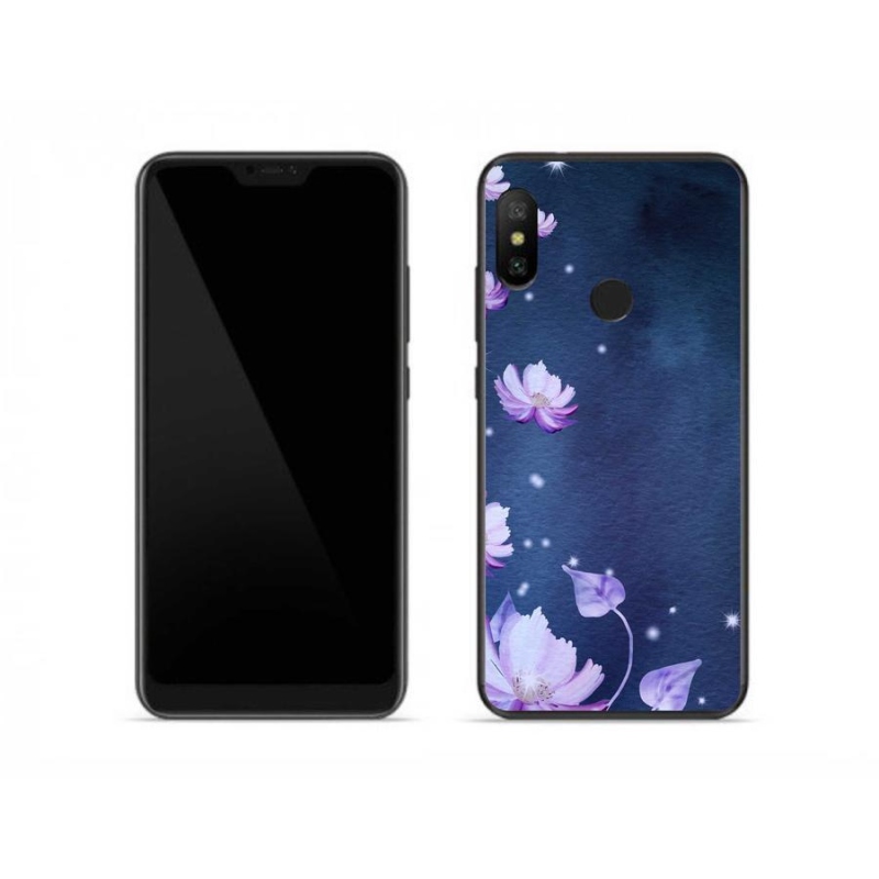 Gél tok mmCase a Xiaomi Mi A2 Lite készülékhez - hulló virágok